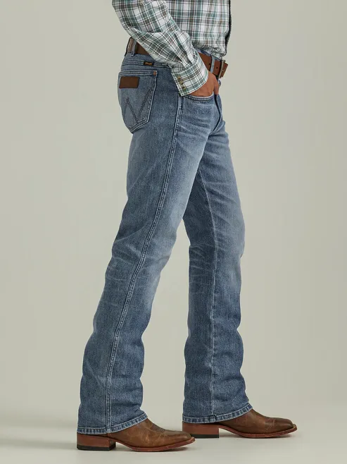 112336632 - Wrangler Men’s Retro Premium Slim Boot Jean - Kresby