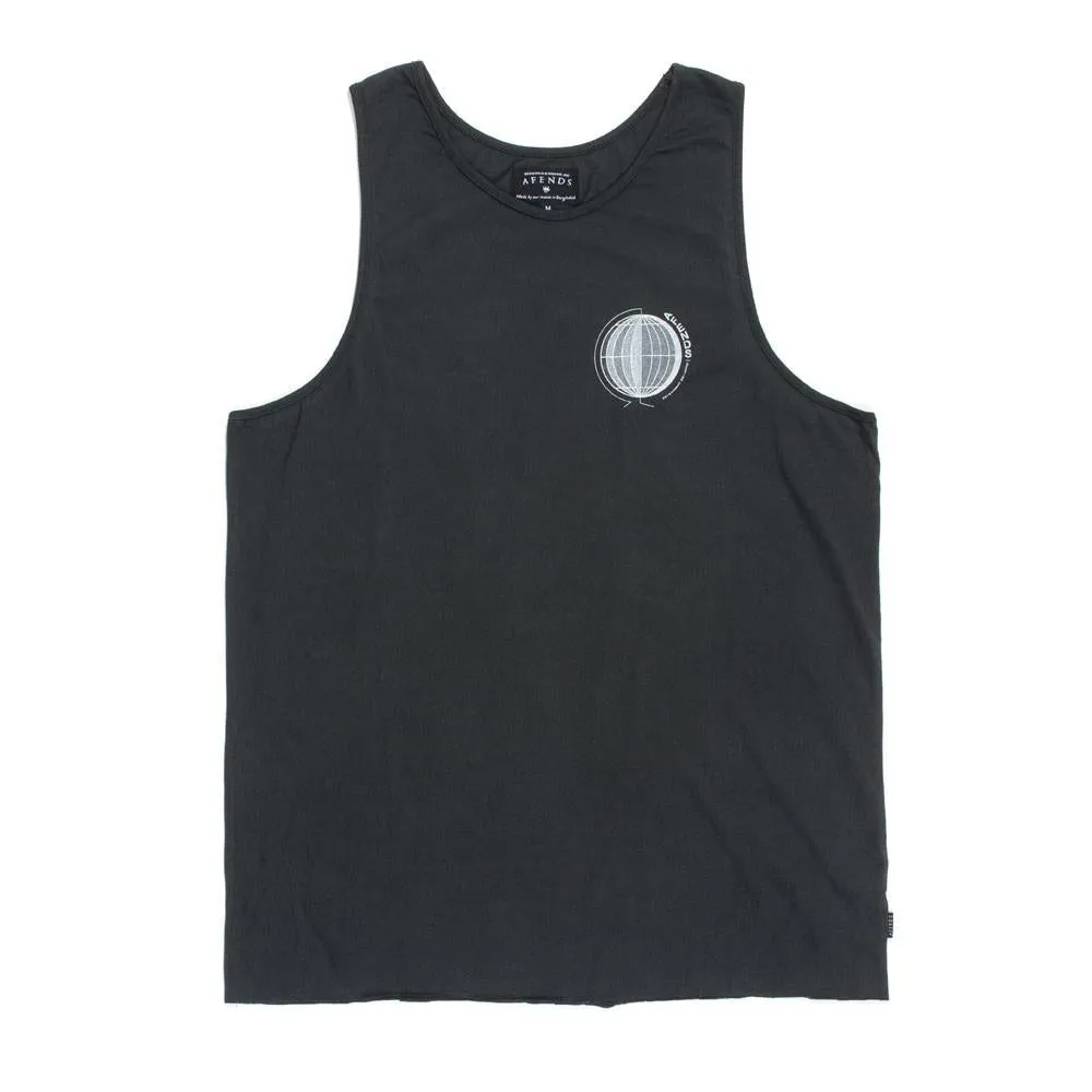 Afends Mens Turning - Slim Fit Singlet