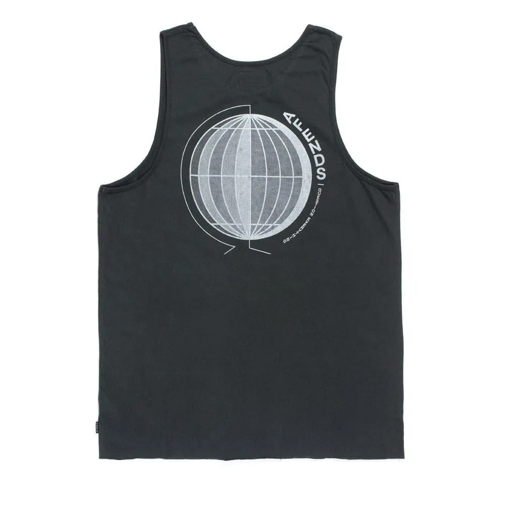 Afends Mens Turning - Slim Fit Singlet