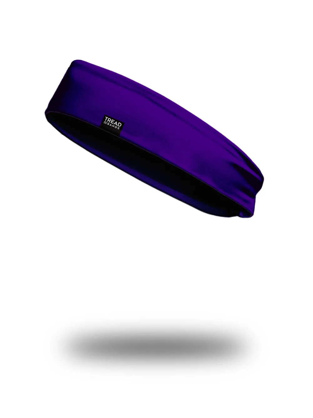 All-Season Contoured Headband - Solid Purple Set of 3