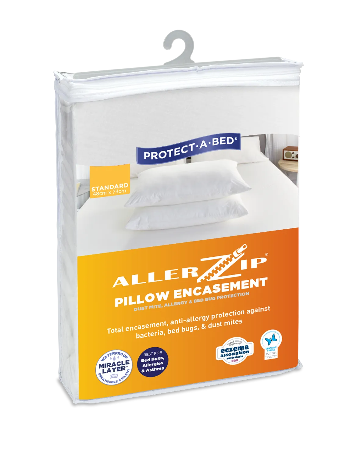 Allerzip® Fully Encased Pillow Protectors