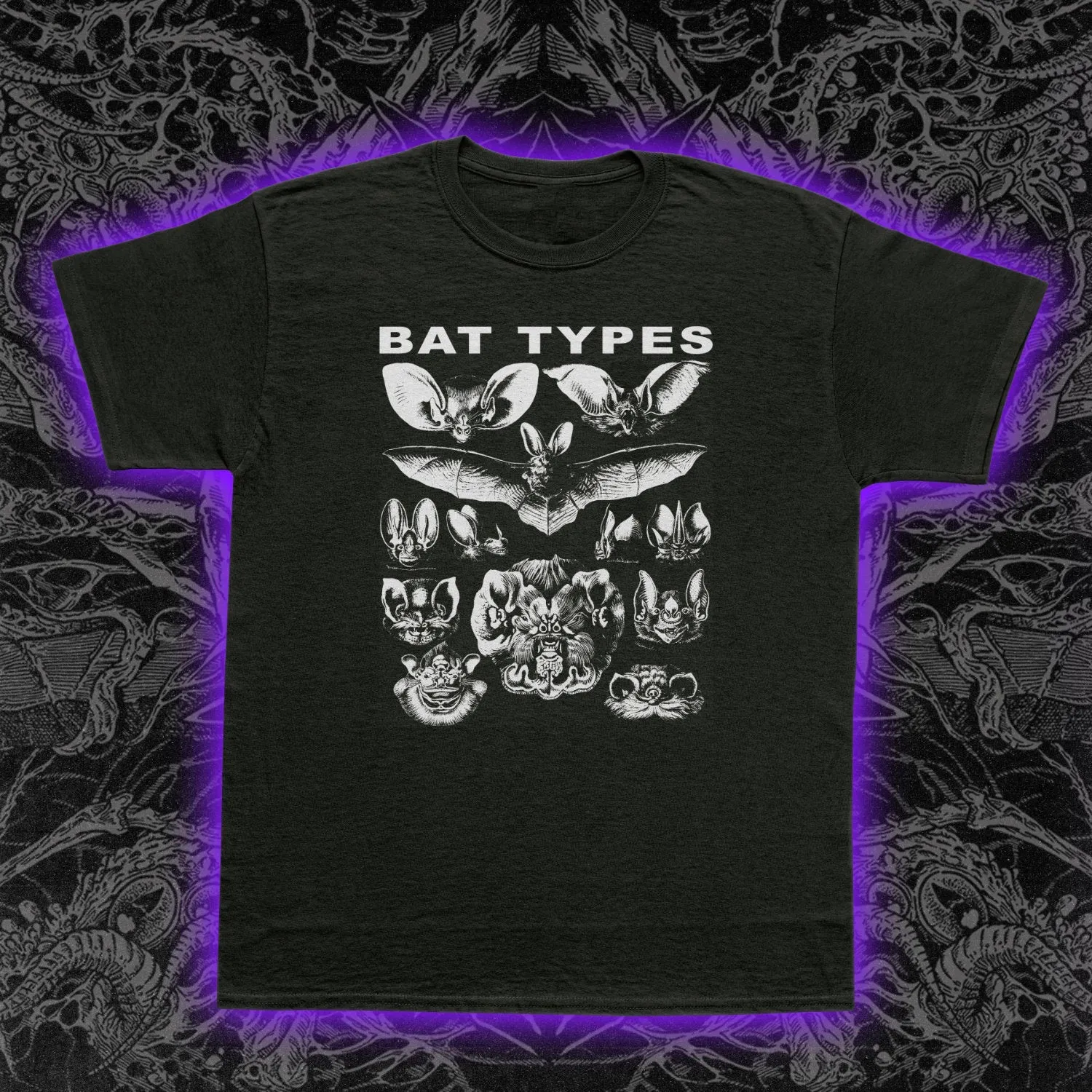 Bat Types Slim Fit Tee