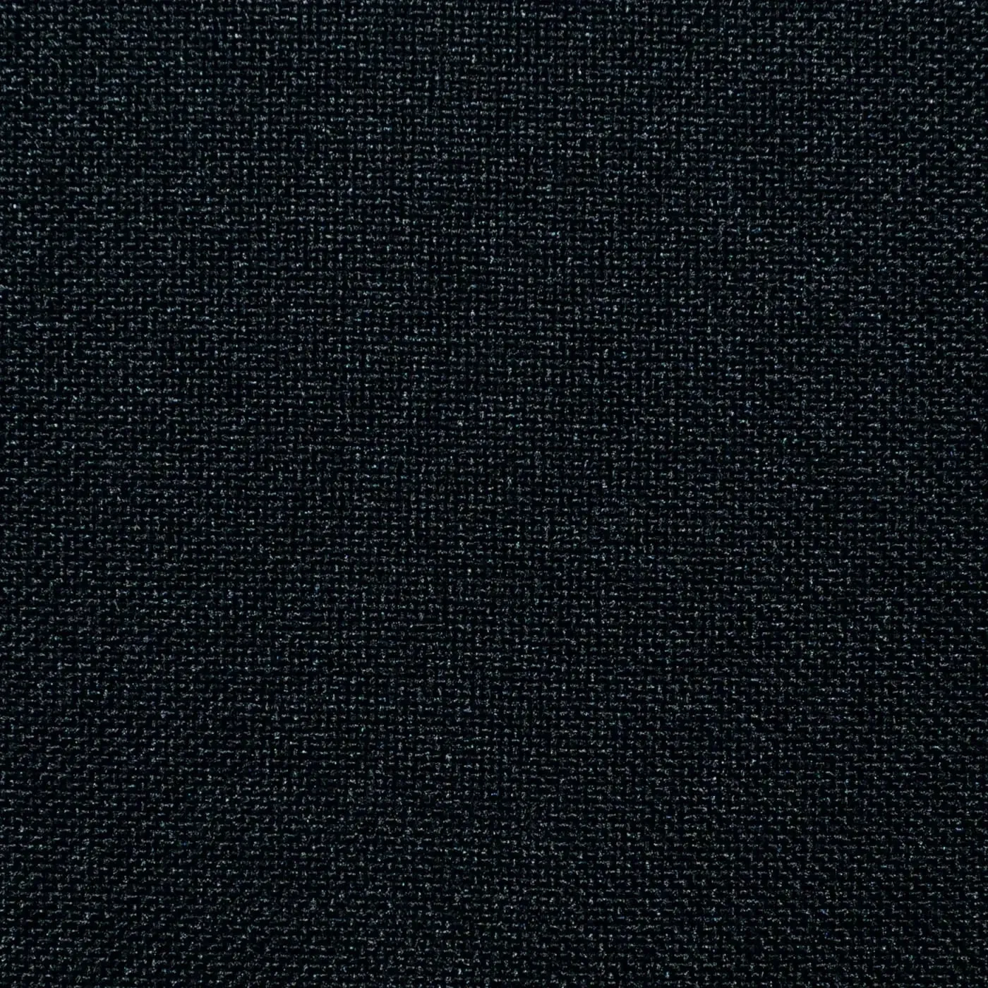 Black Hopsack 100% Polyester Suiting