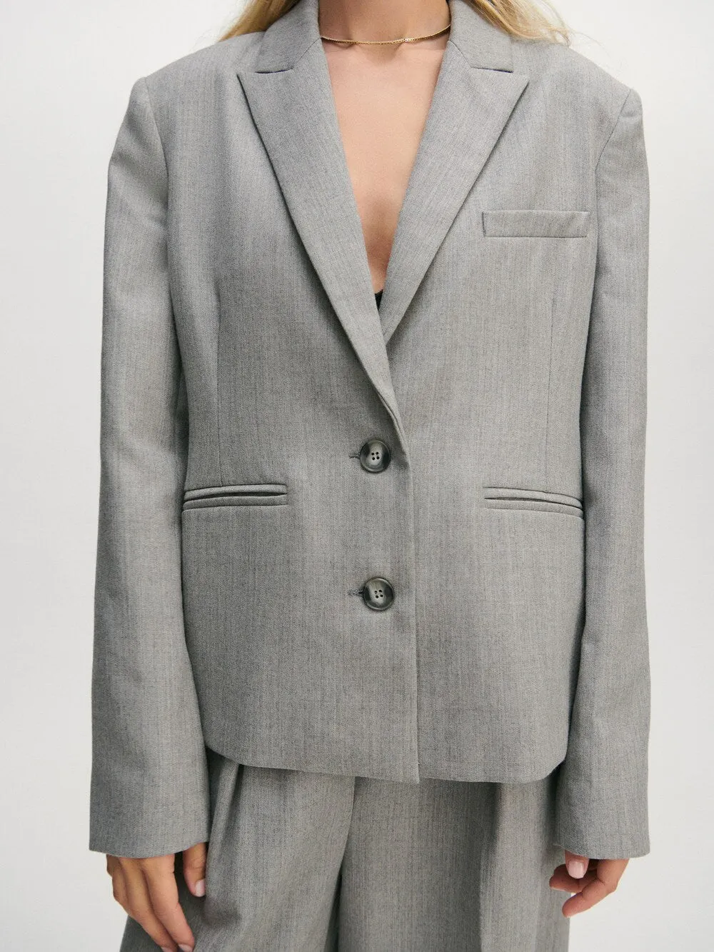 Blazer About You Caya, light gray