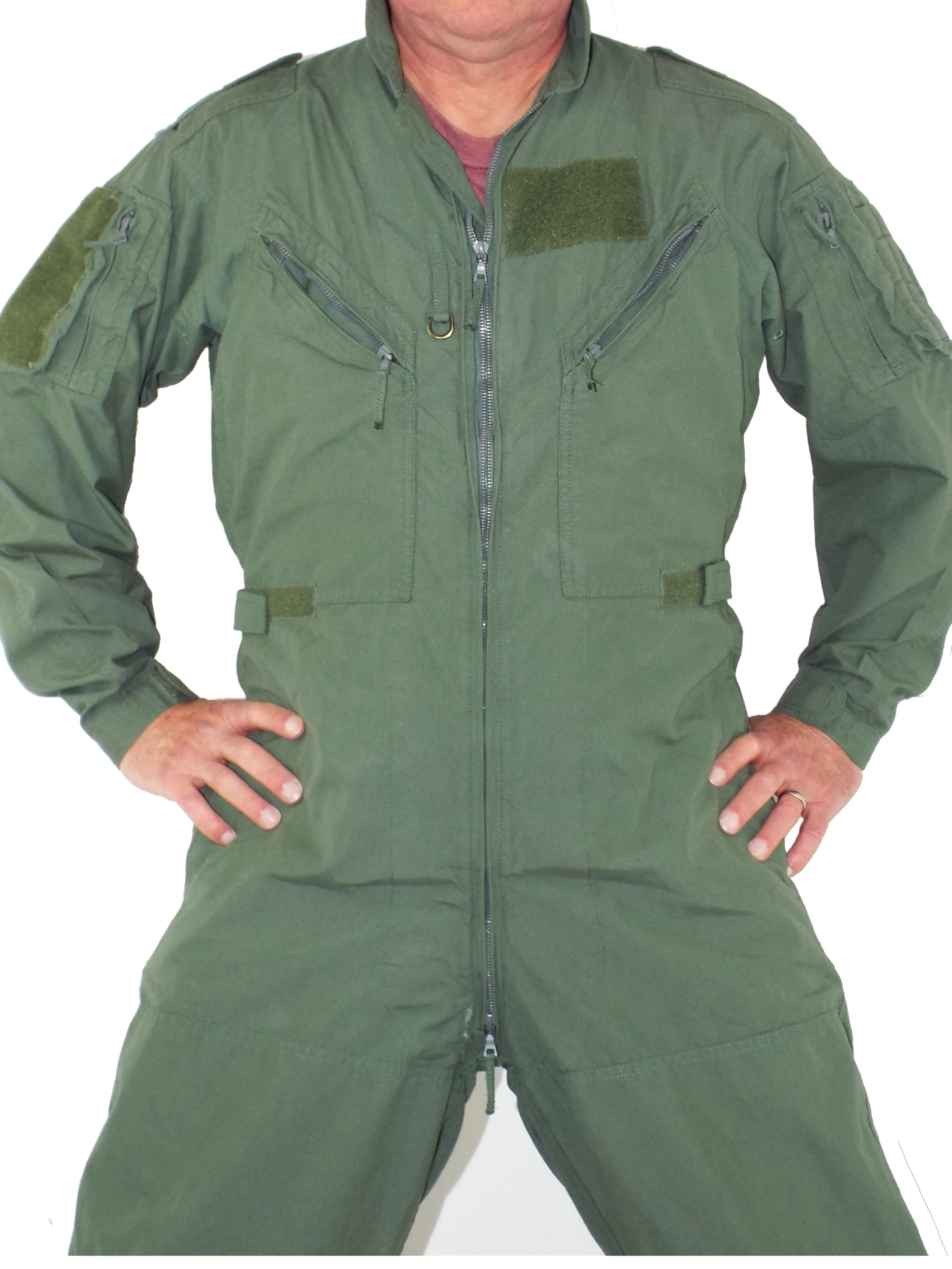 British RAF Flying Suit - Sage Green - slim fit - NO KNEE POCKETS - Grade 1 - sized by model number