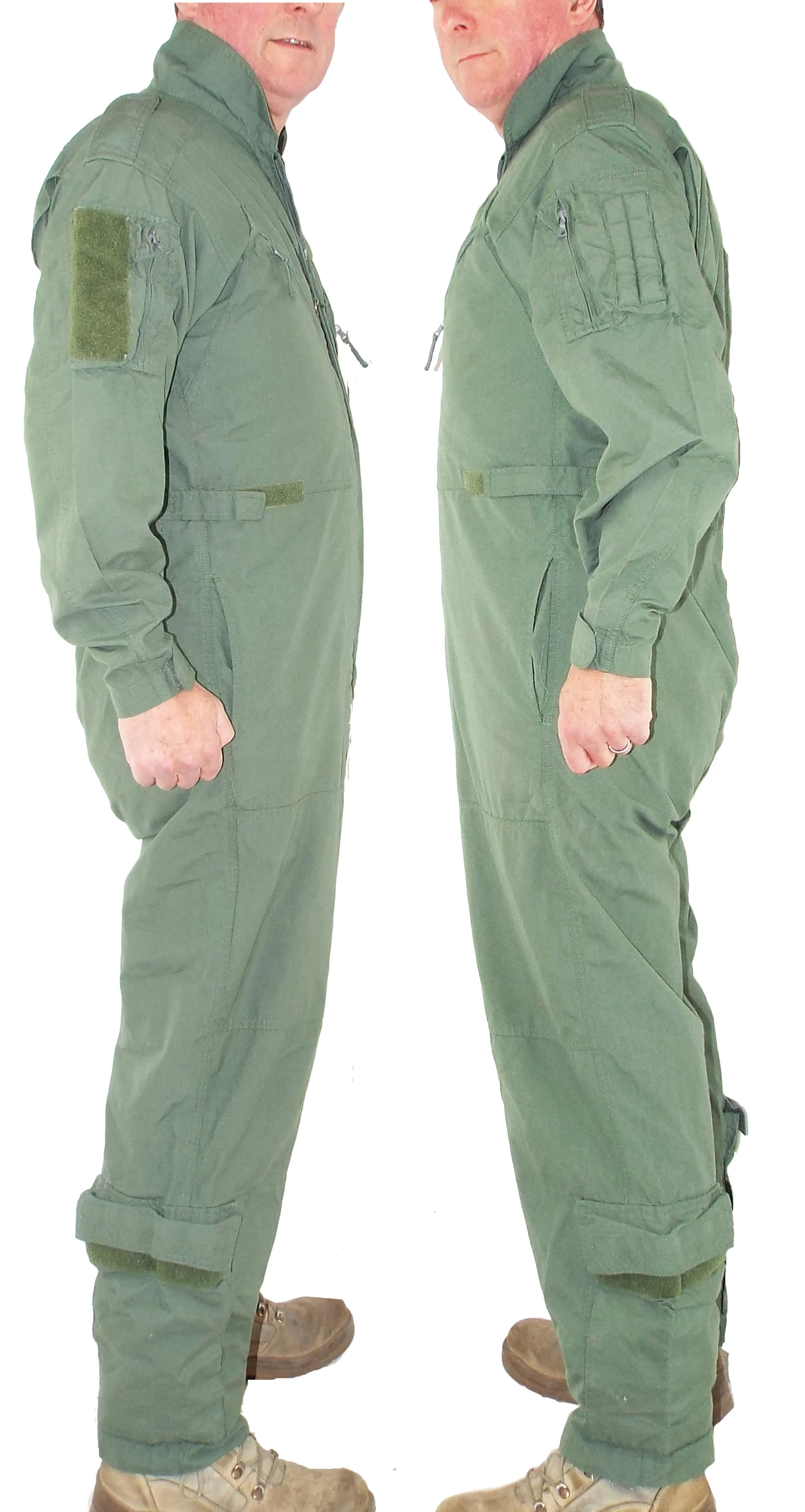 British RAF Flying Suit - Sage Green - slim fit - NO KNEE POCKETS - Grade 1 - sized by model number
