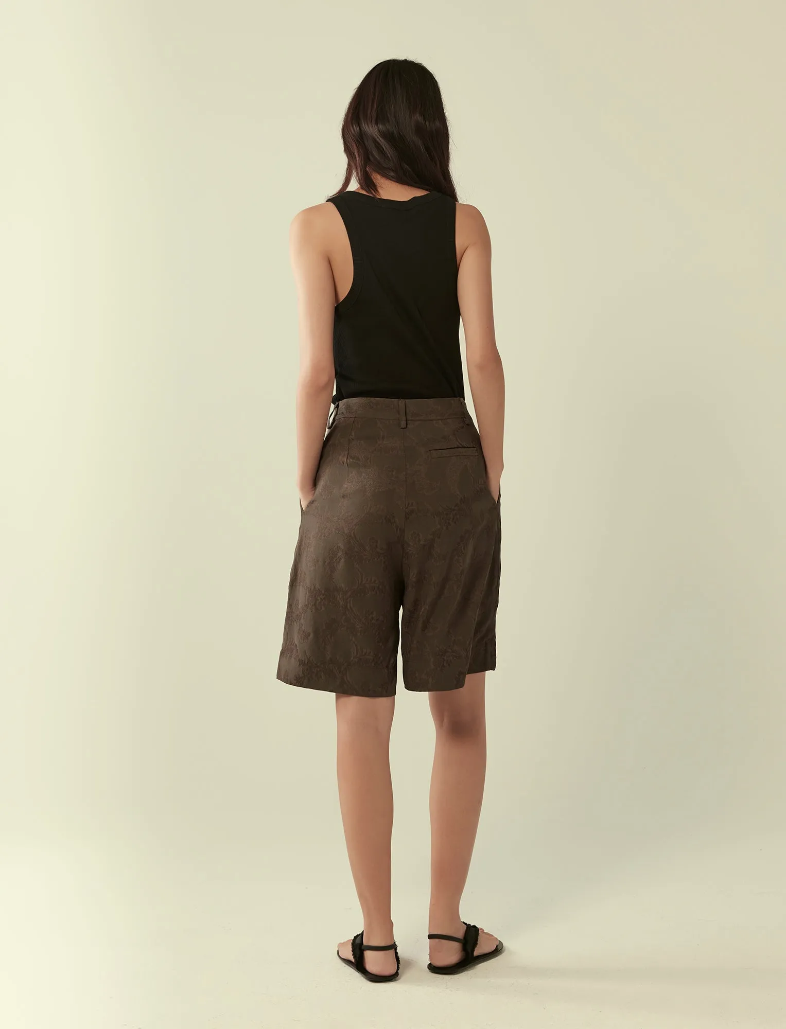 brocade tailored berms