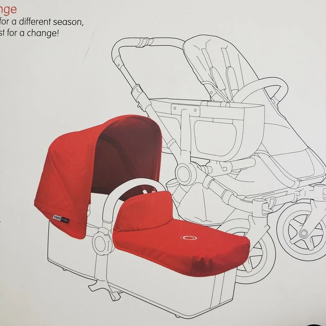 Bugaboo Tailored Fabric Set - Donkey (Grey Melange)