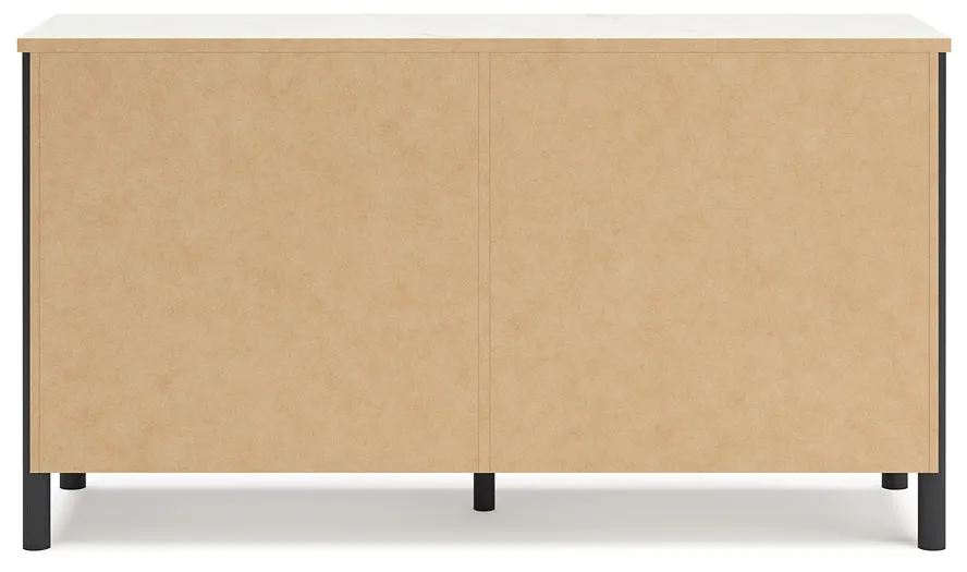 Cadmori Queen Upholstered Bed with Dresser