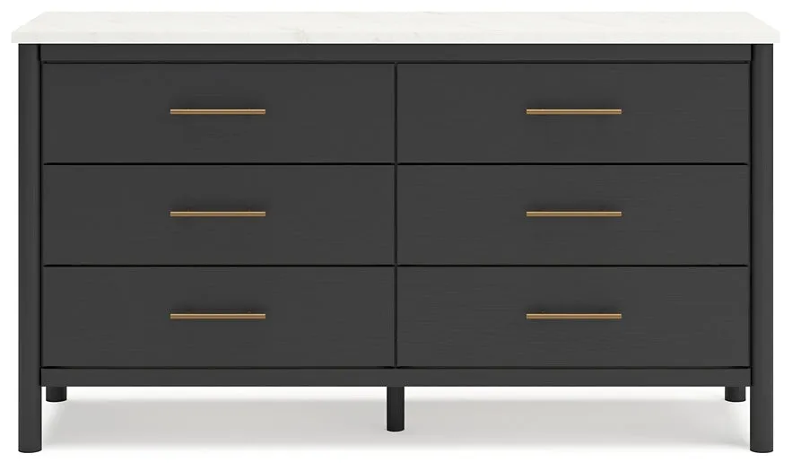 Cadmori Queen Upholstered Bed with Dresser