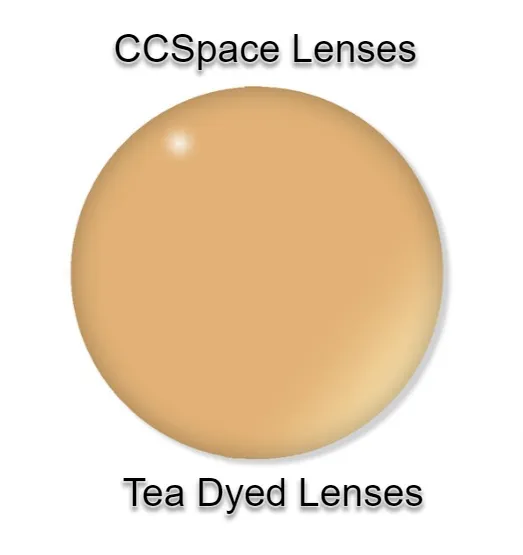 CCSpace Aspheric Single Vision Dyed Acrylic Lenses