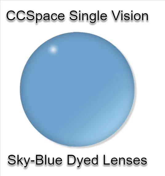 CCSpace Aspheric Single Vision Dyed Acrylic Lenses