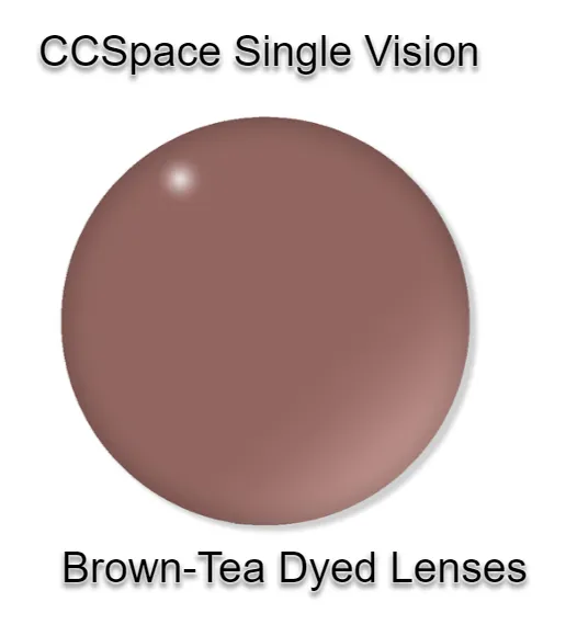 CCSpace Aspheric Single Vision Dyed Acrylic Lenses