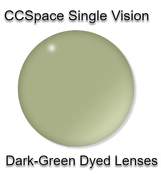 CCSpace Aspheric Single Vision Dyed Acrylic Lenses