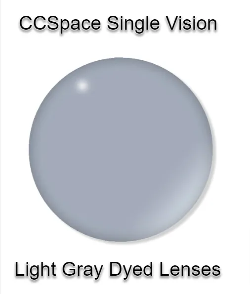 CCSpace Aspheric Single Vision Dyed Acrylic Lenses