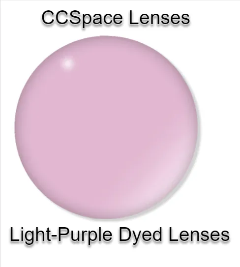 CCSpace Aspheric Single Vision Dyed Acrylic Lenses
