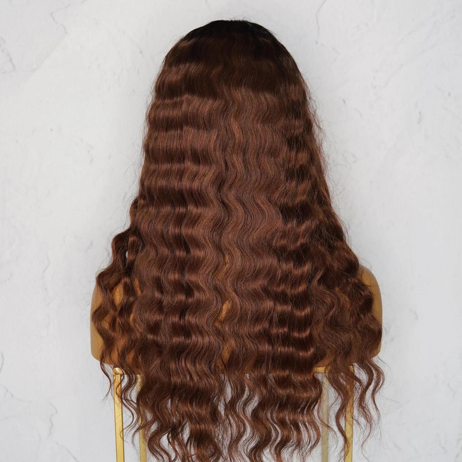 CHELSEA Chocolate Fringe Wig