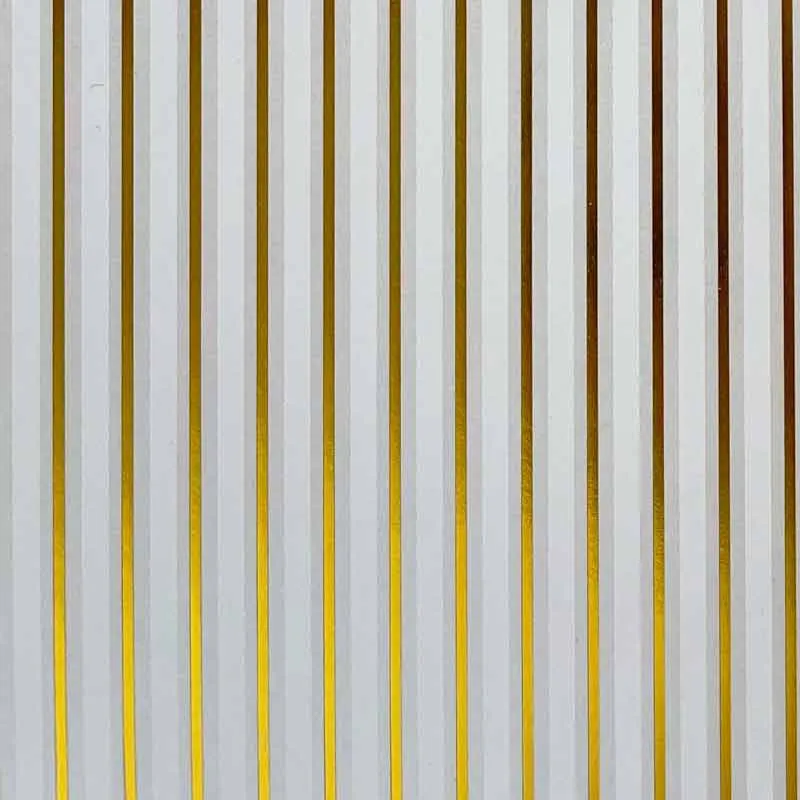 Cheltenham Stripes Lustre Paper - Gold