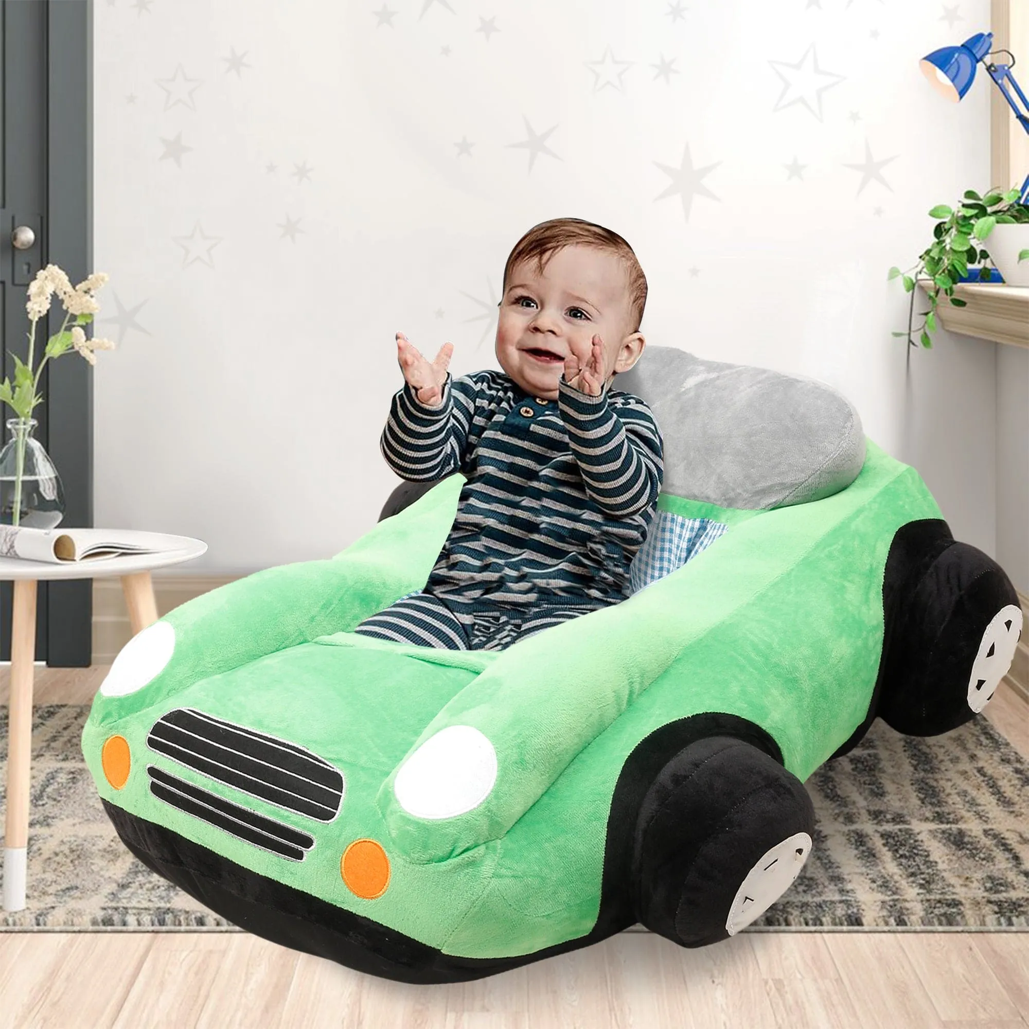 Comfy Rider Green Sofa