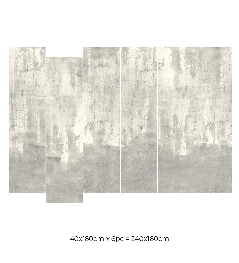 Concrete Gray Fresco -  KAMI DIY Wallpaper
