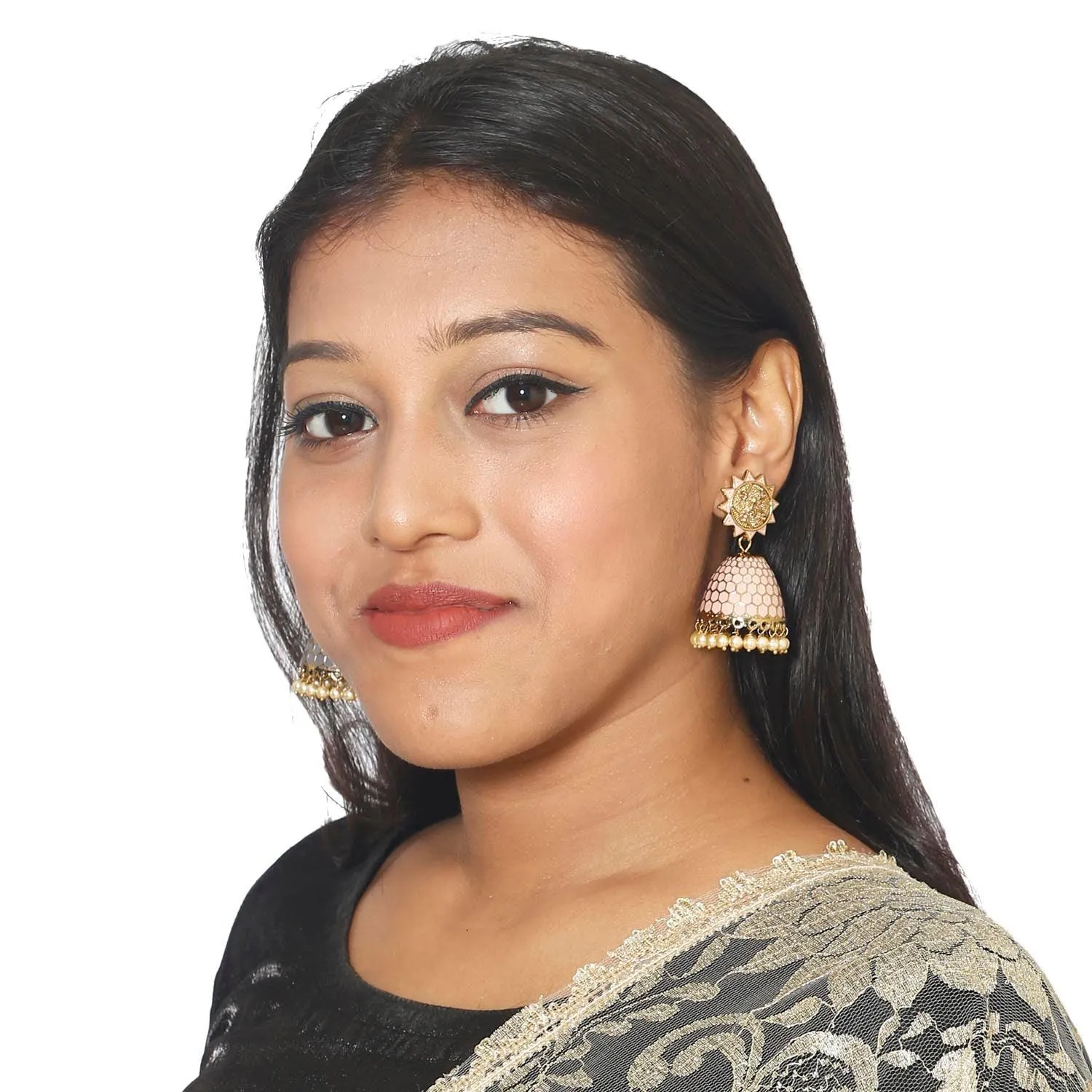 Crepe Bell Jhumkis
