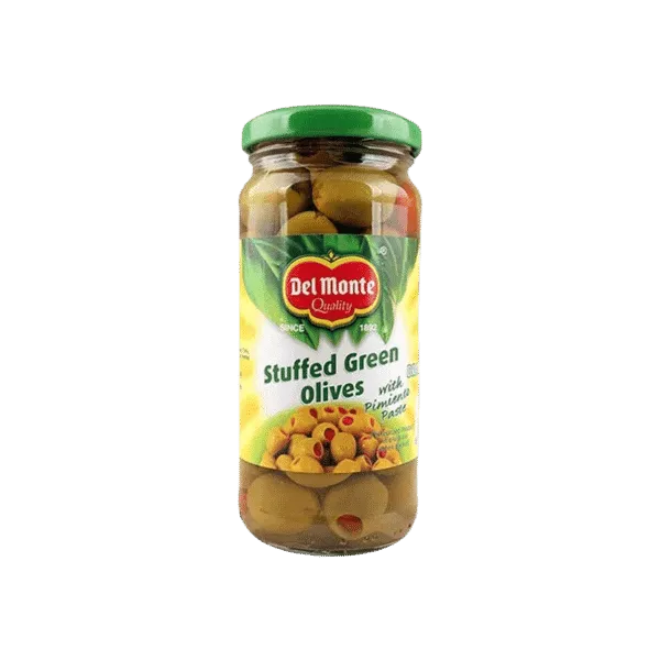 DEL MONTE STUFFED GREEN OLIVES 235GM