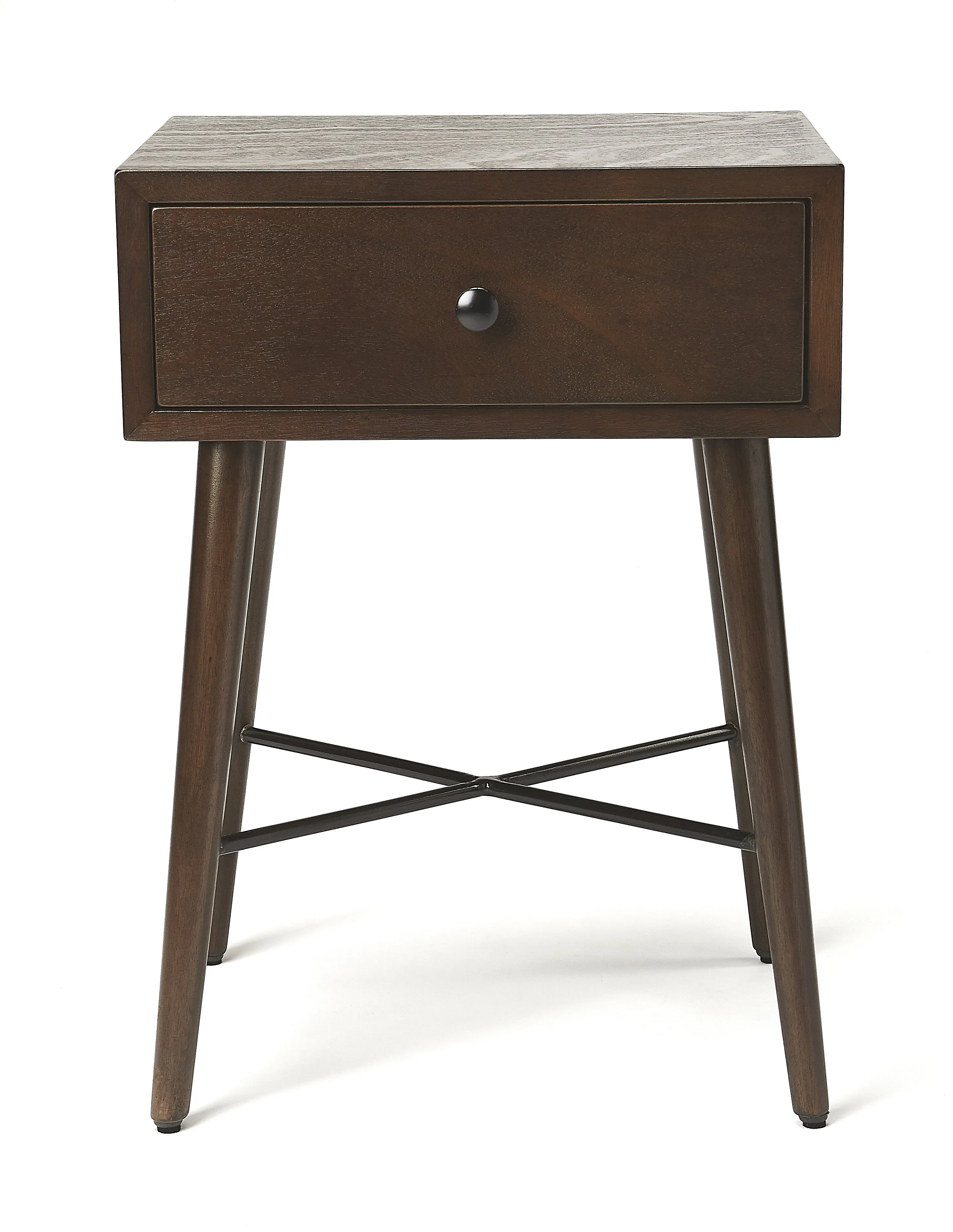 Delridge Coffee & Nightstand in Dark Brown  3791403