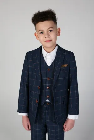 Device - Boy's Hamleys Navy Three Piece Suit
