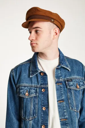 Fiddler Cap - Brown/Dark Brown