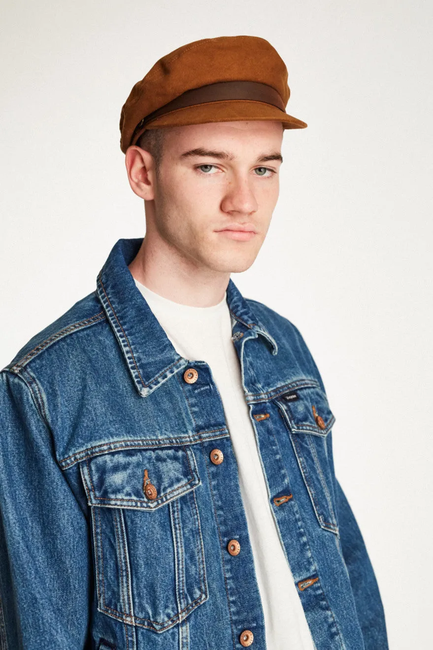 Fiddler Cap - Brown/Dark Brown
