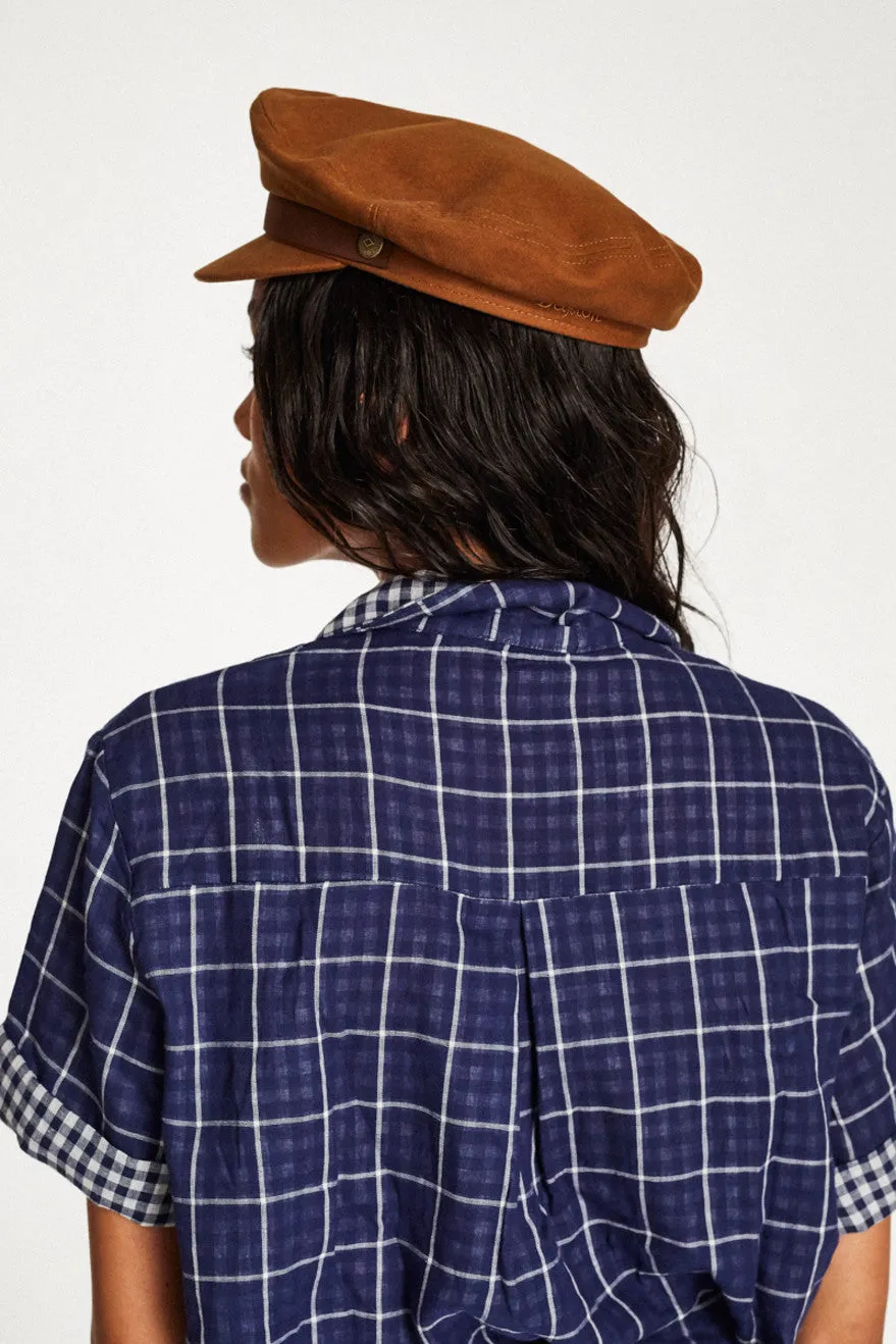 Fiddler Cap - Brown/Dark Brown