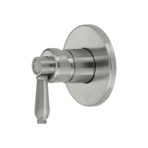 Fienza Eleanor Wall Mixer - Brushed Nickel / Brushed Nickel