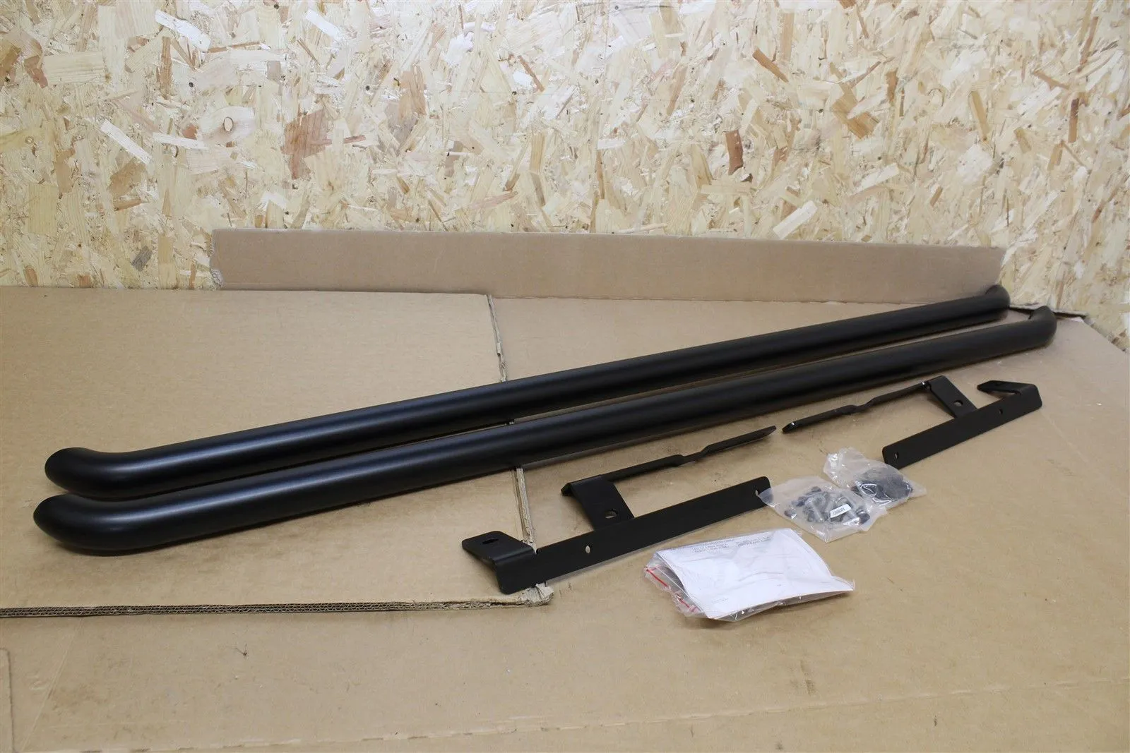 Genuine Side Tubes (BLACK) for Multivan / California / Caravelle T6.1 / T6  - Genuine Volkswagen