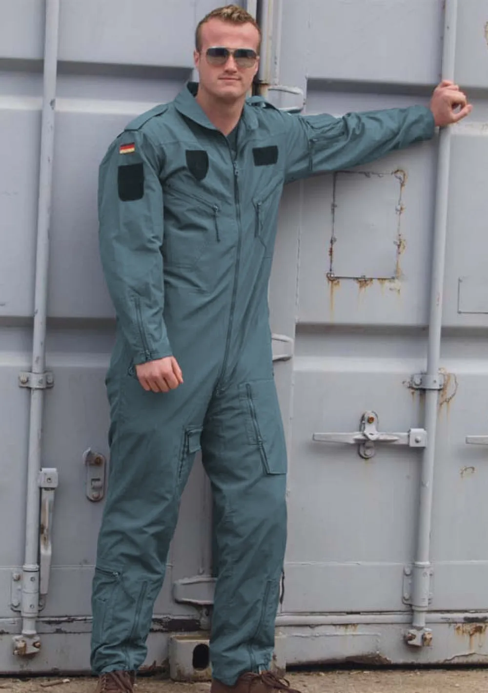 German NATO Flying Suit - Genuine German flight suits - DISTRESSED RANGE