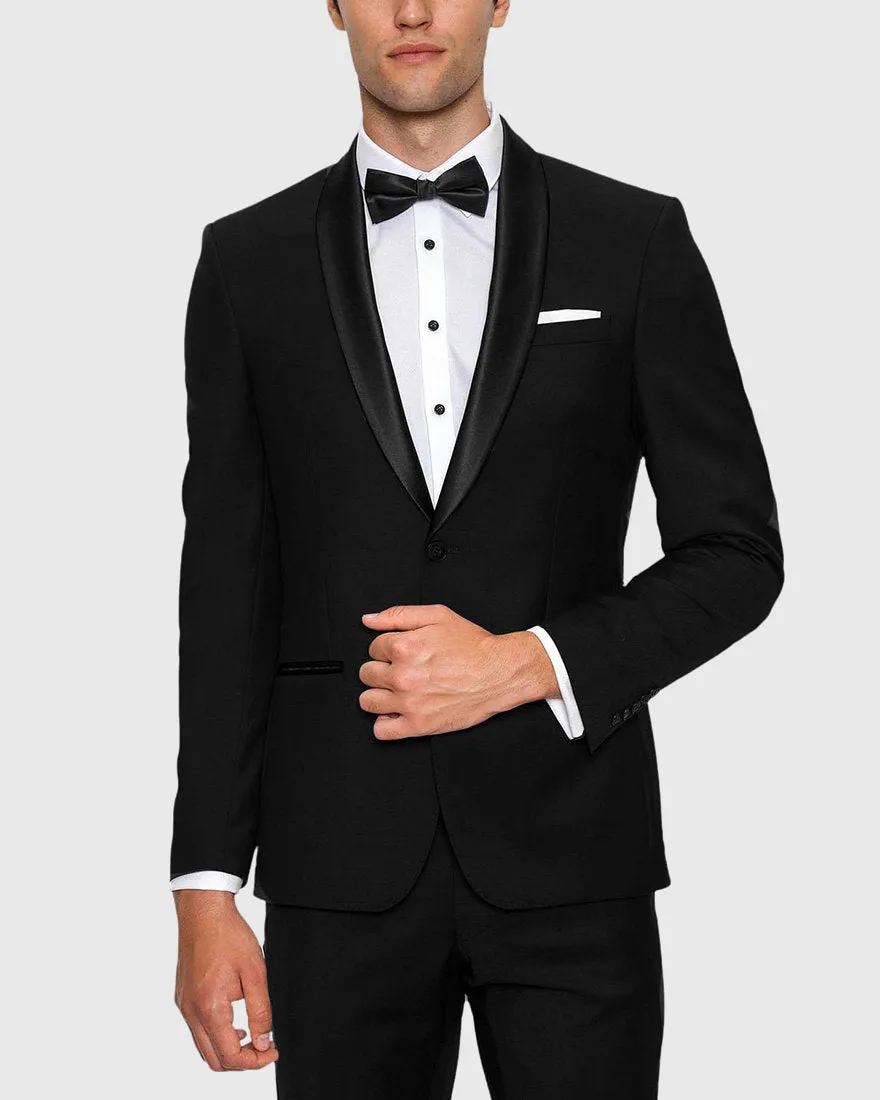 GIBSON F34087 SPECTRE BLACK 2P TUX SUIT