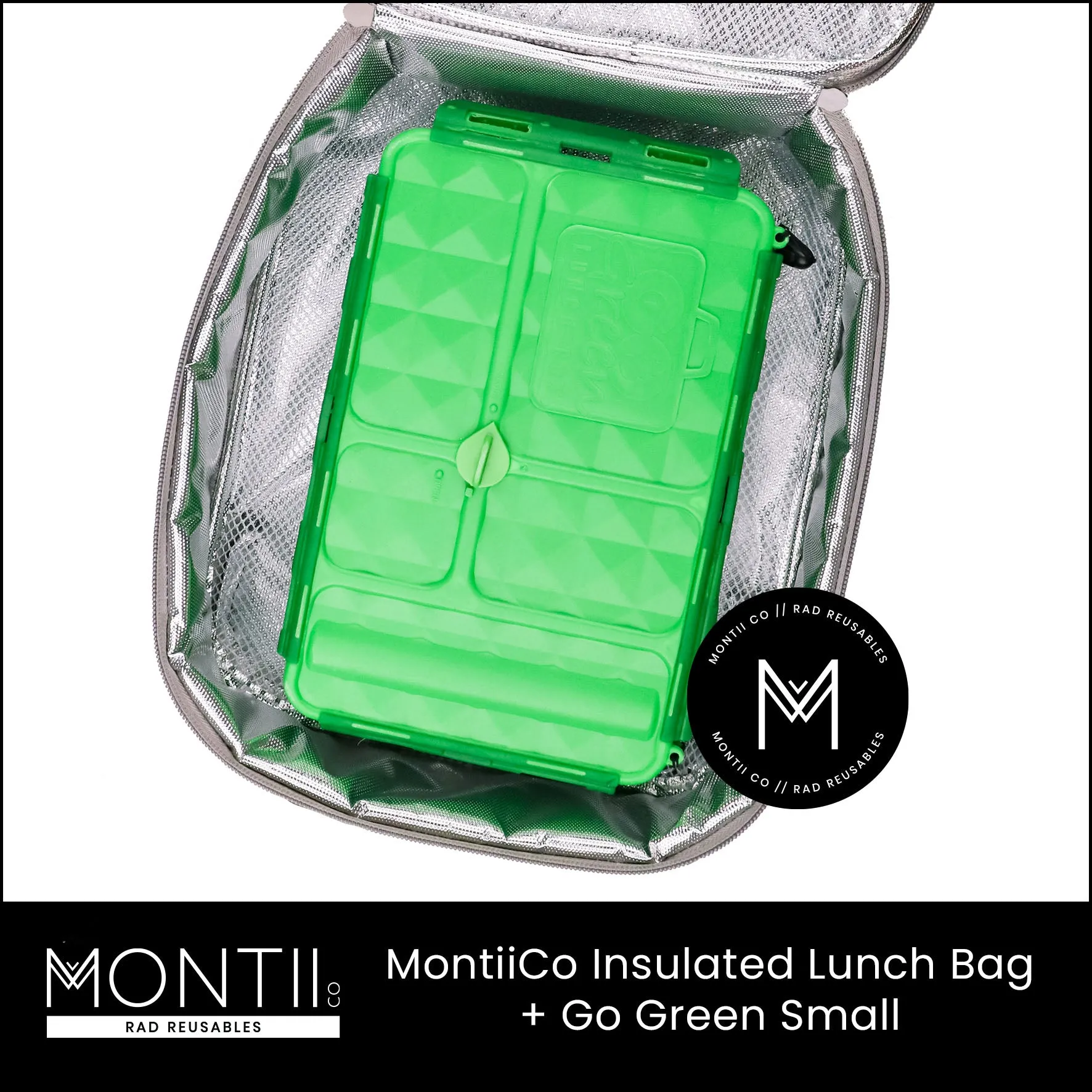 Go Green Lunch Box GREEN - Small