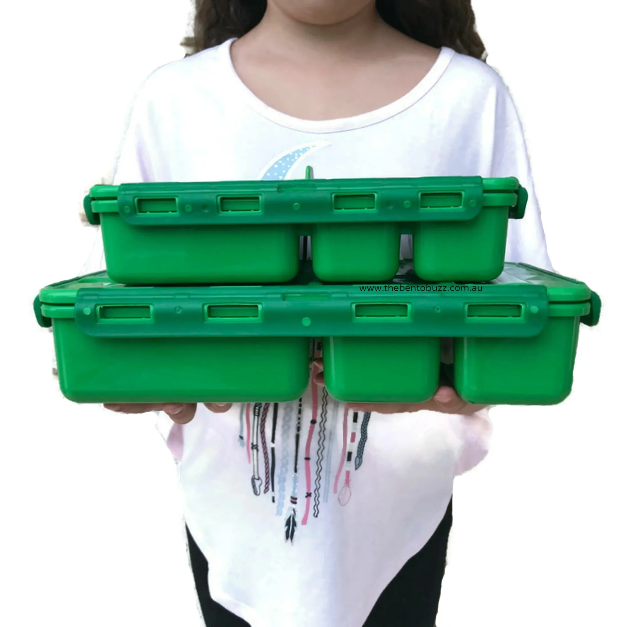 Go Green Lunch Box GREEN - Small