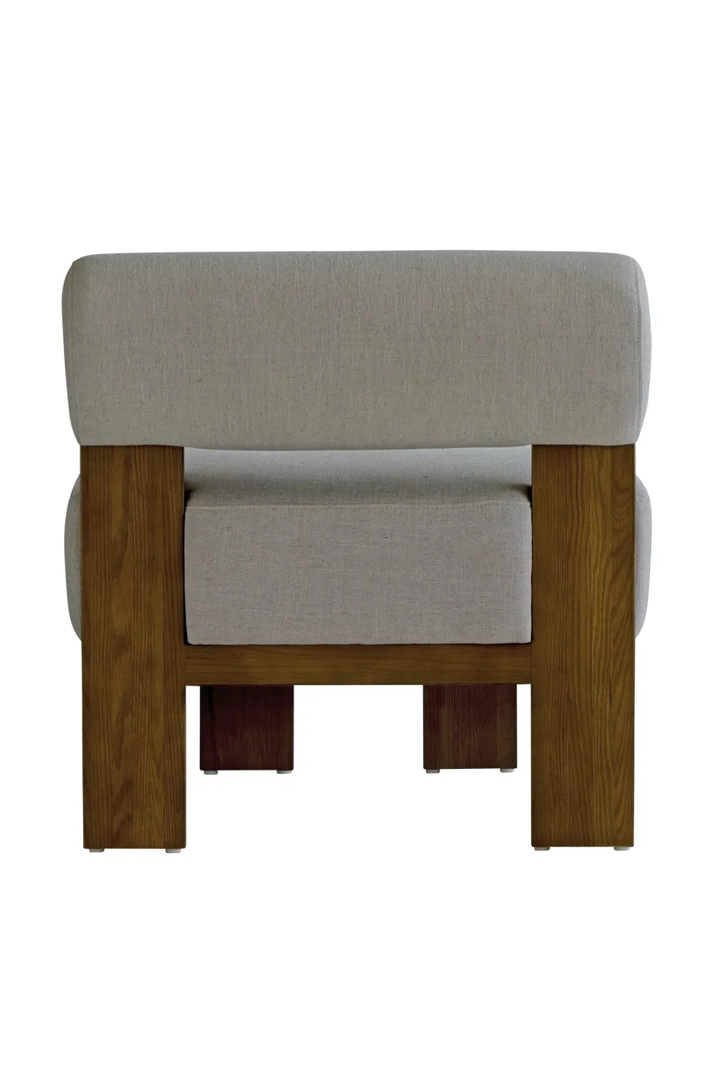Gray Linen Occasional Chair | Andrew Martin Pello