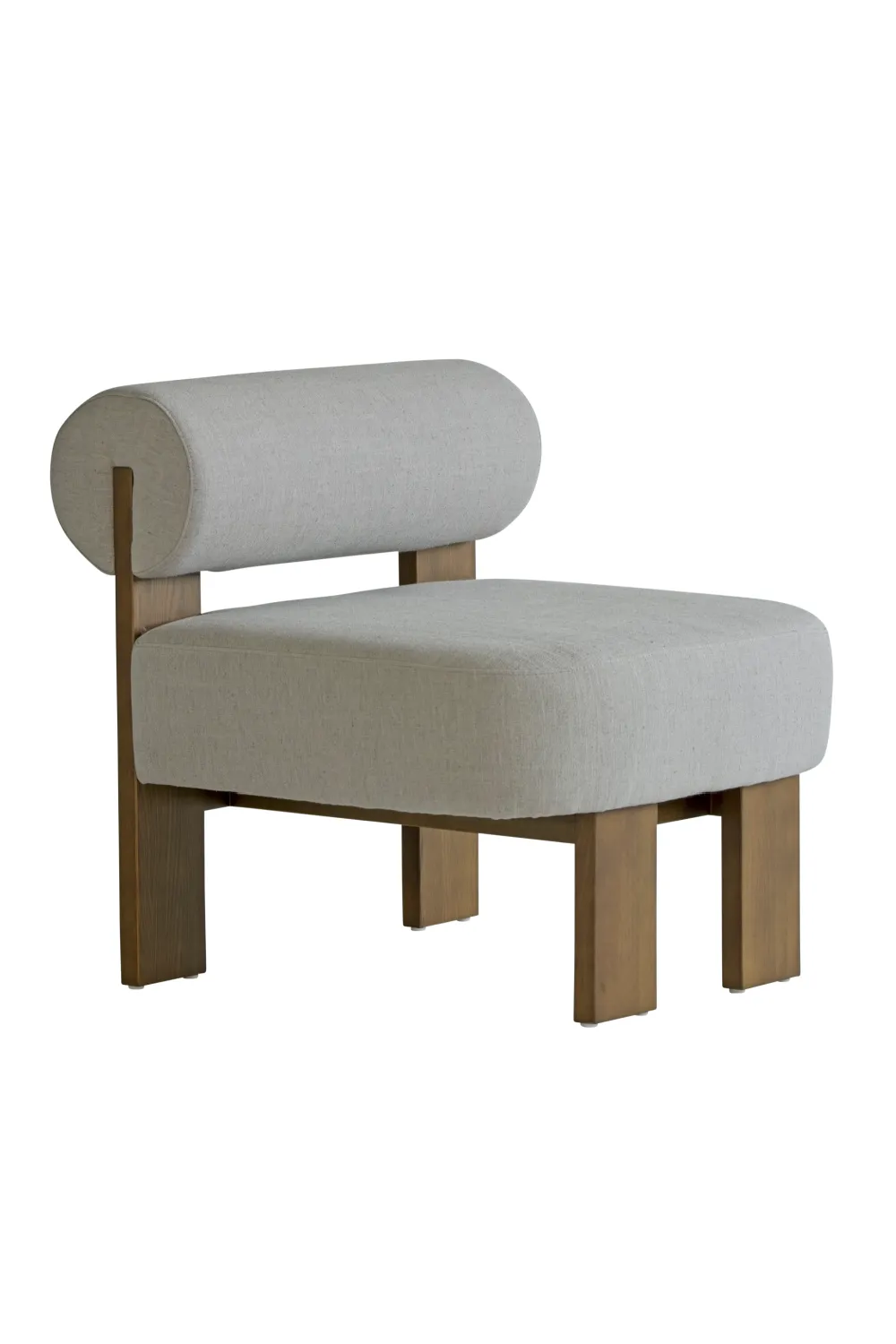 Gray Linen Occasional Chair | Andrew Martin Pello