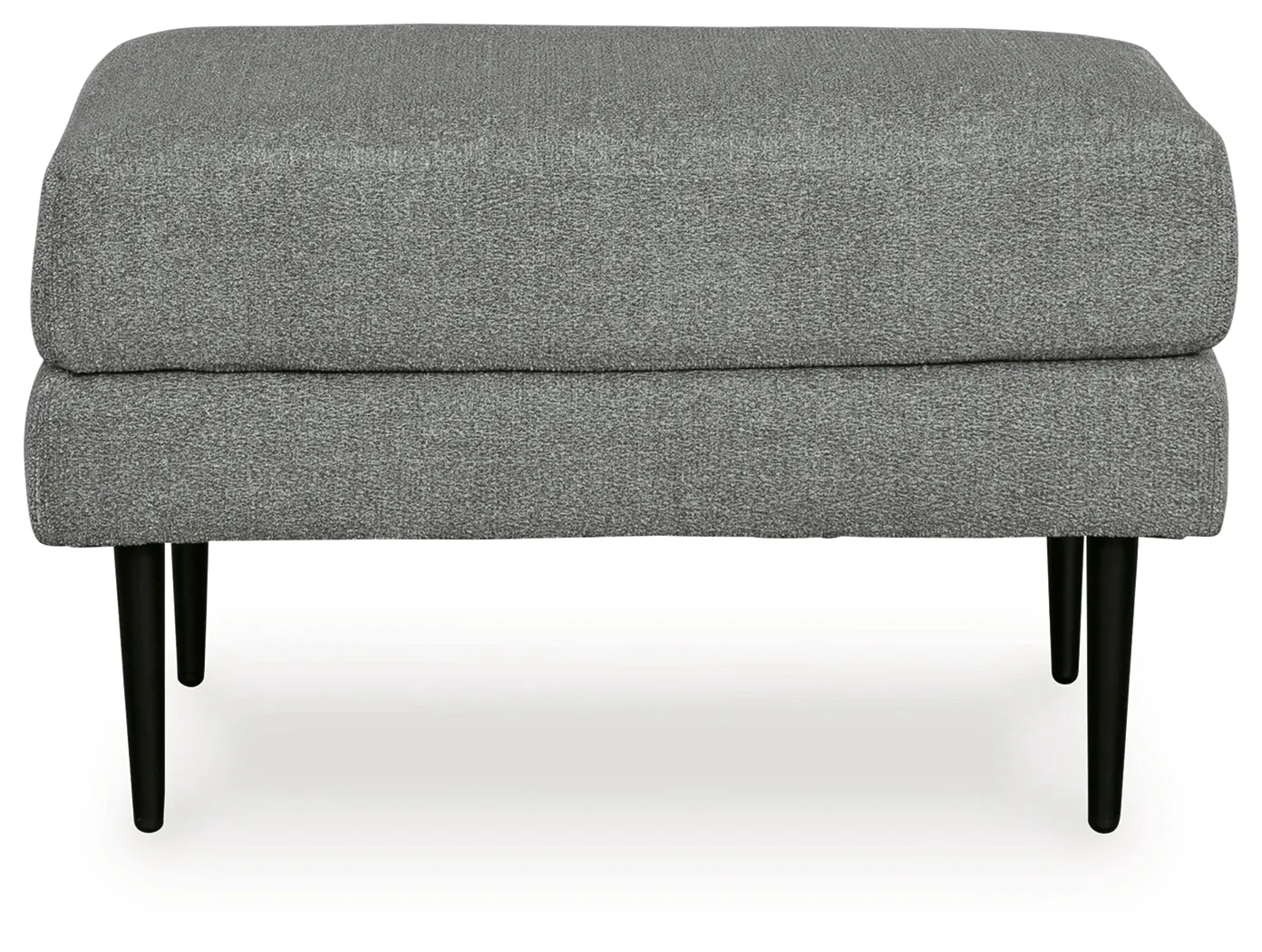 Hazela Chair and Ottoman in Charcoal