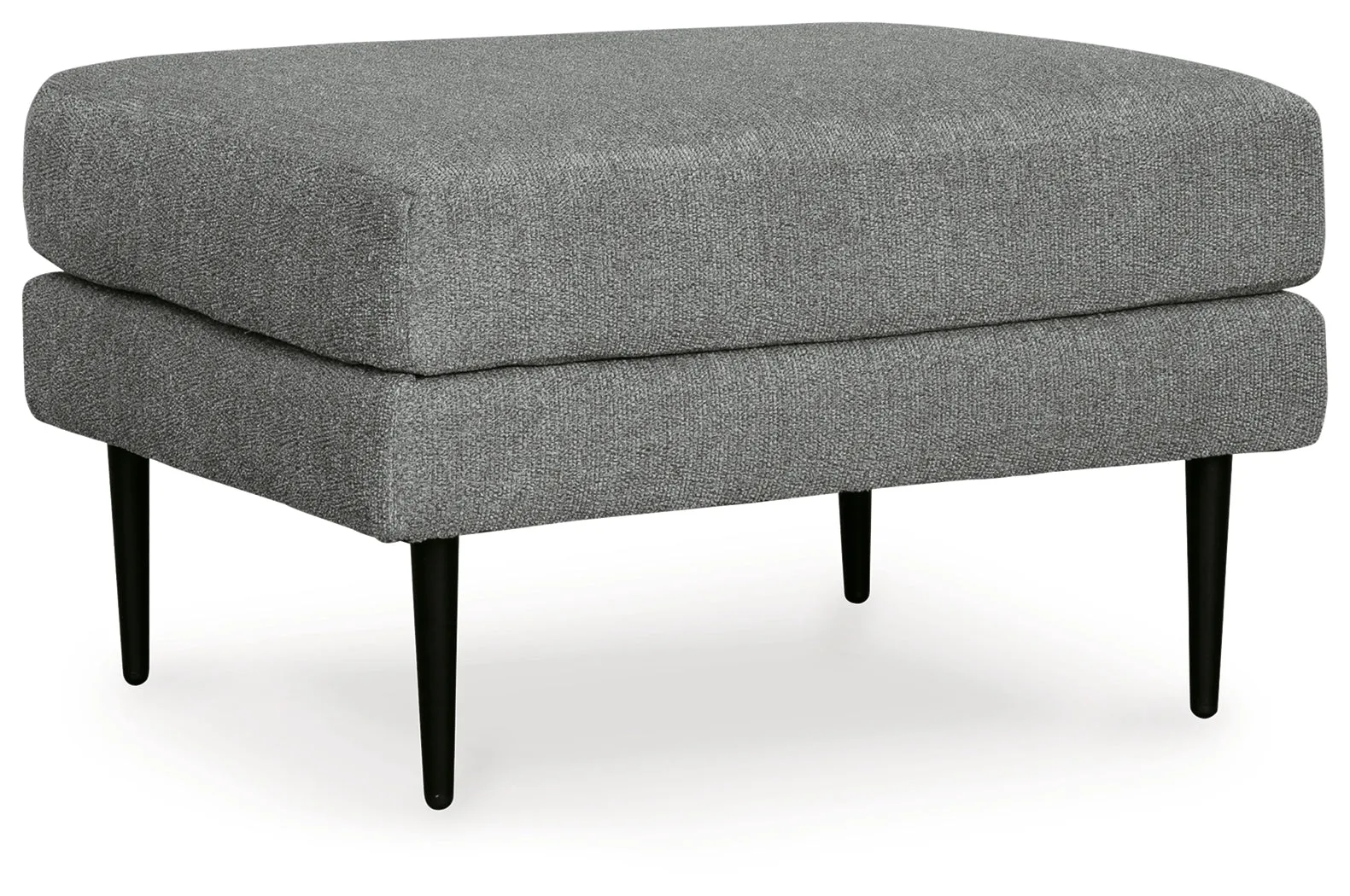 Hazela Chair and Ottoman in Charcoal