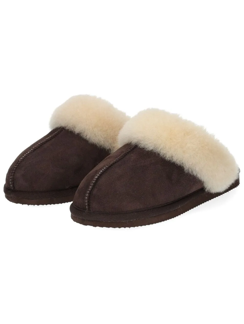 House slippers SHEPHERD, dark brown