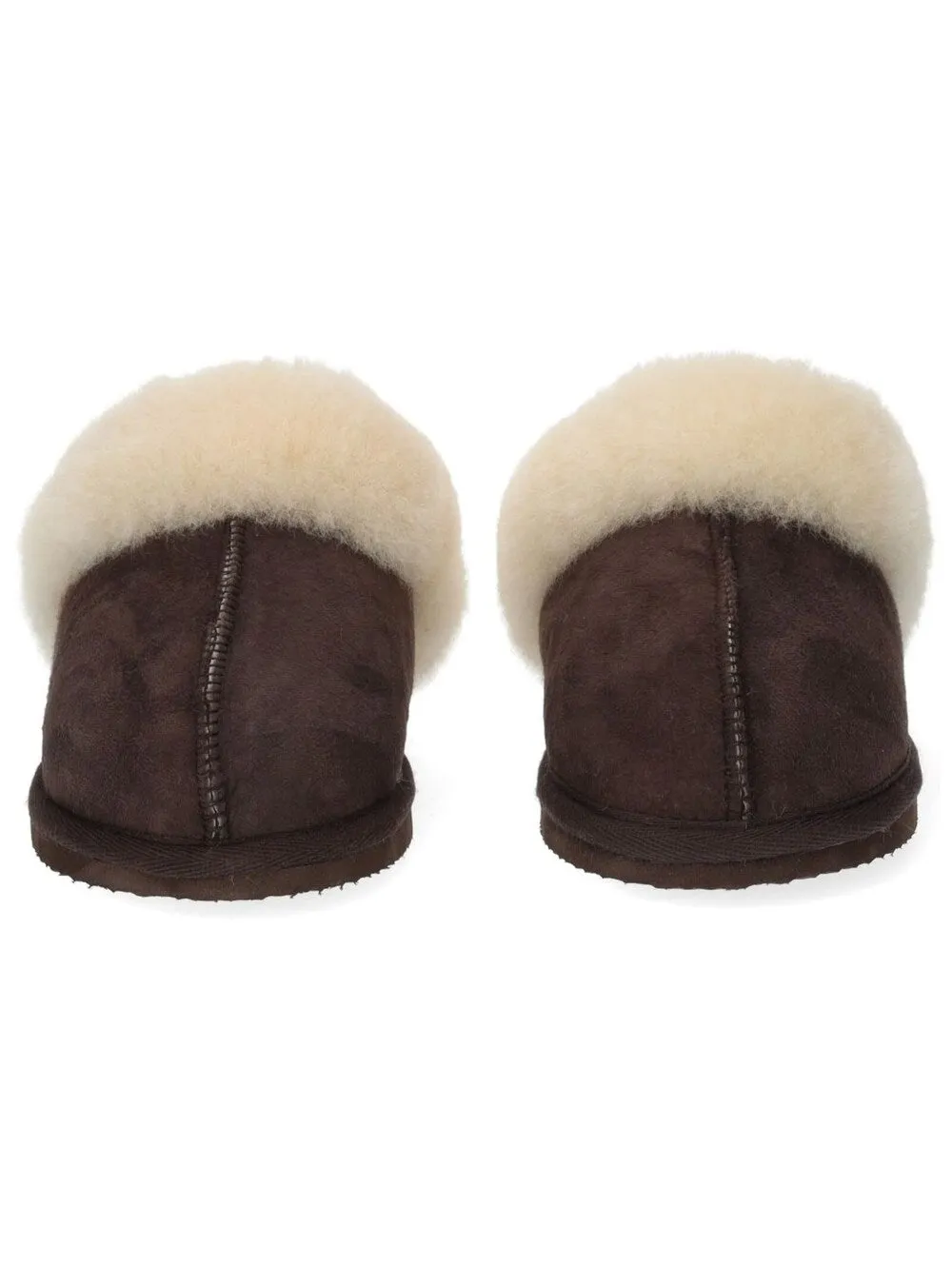 House slippers SHEPHERD, dark brown