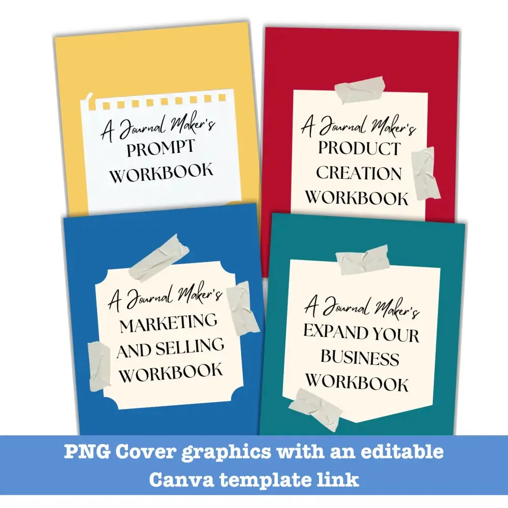 Journal Maker's Workbook Bundle - Customizable with PLR Rights