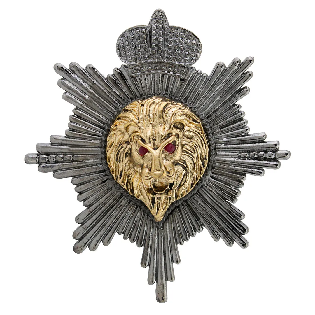 Kavove Lion’s Dominion Dark Grey Colour Lapel Pin