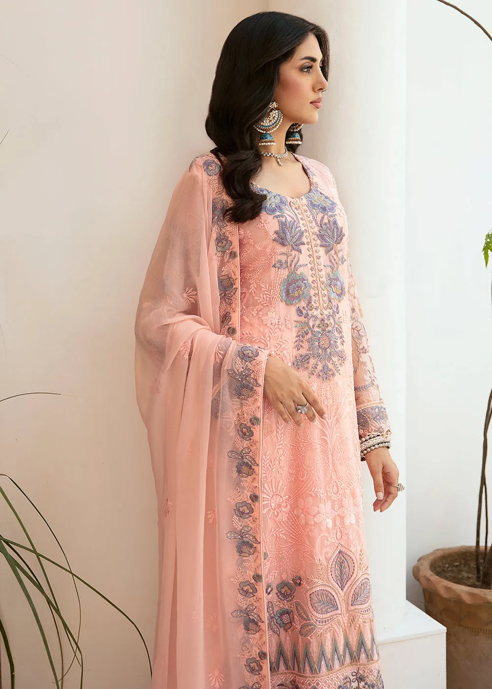 Luxury Chiffon Collection 2024 by Ramsha | F-2605