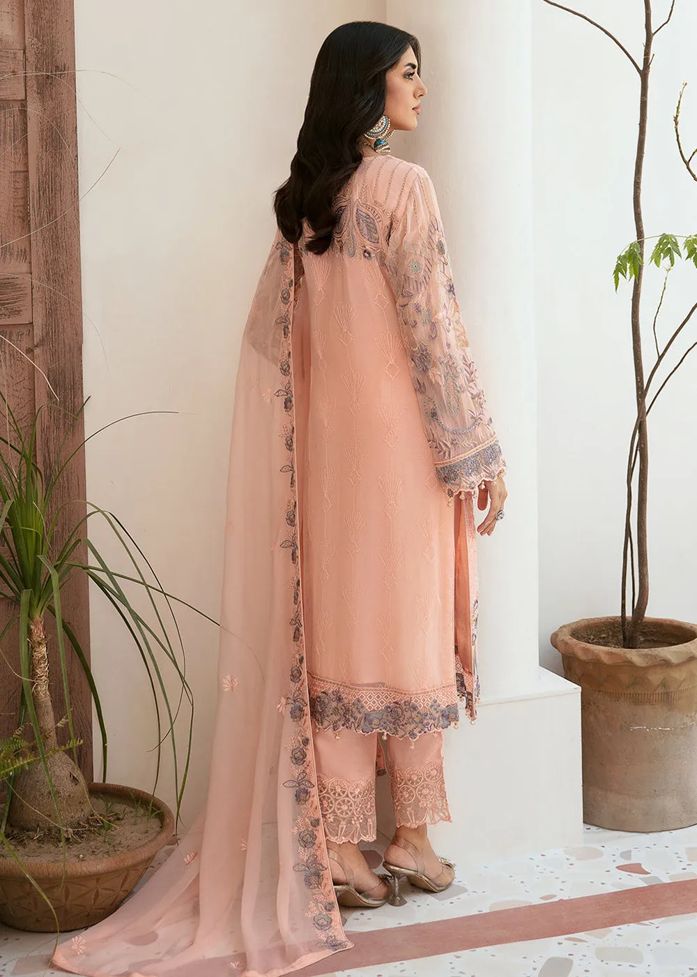 Luxury Chiffon Collection 2024 by Ramsha | F-2605
