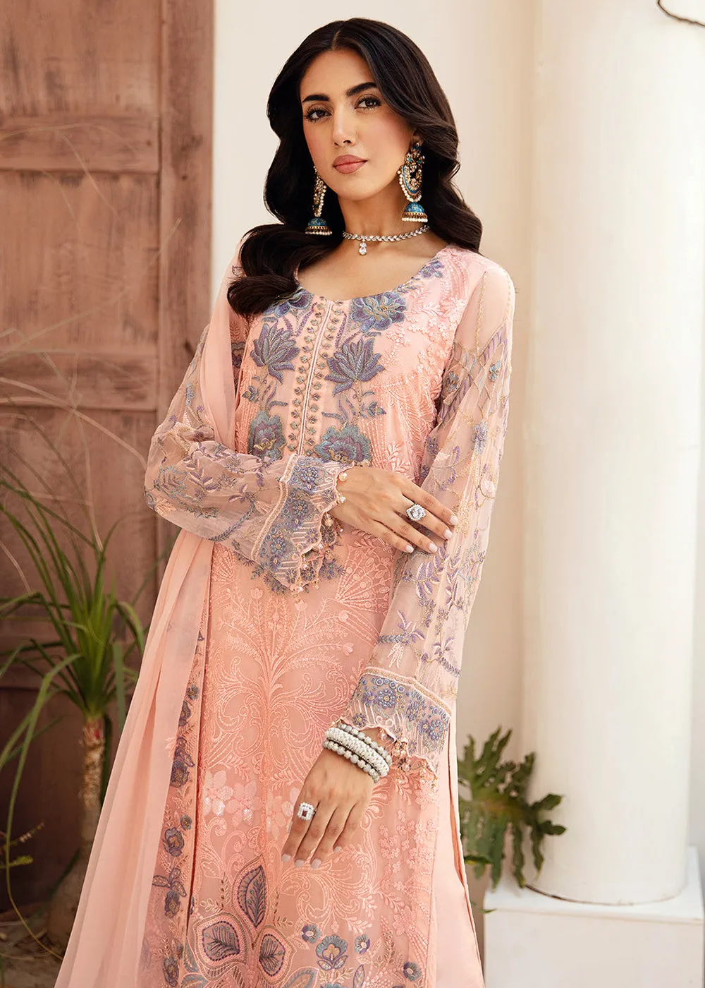Luxury Chiffon Collection 2024 by Ramsha | F-2605