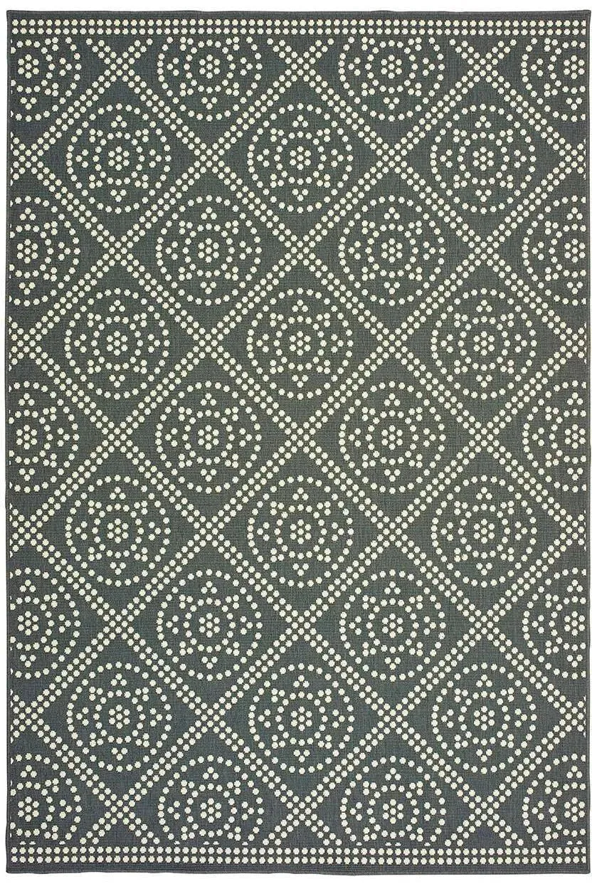 Marina 3969L Grey Ivory Rug