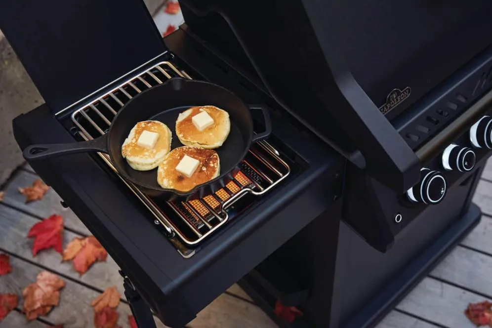 Napoleon Bbq RSE425RSIBPK1PHM Phantom Rogue SE 425 RSIB with Infrared Side and Rear Burners , Propane, Satin Black